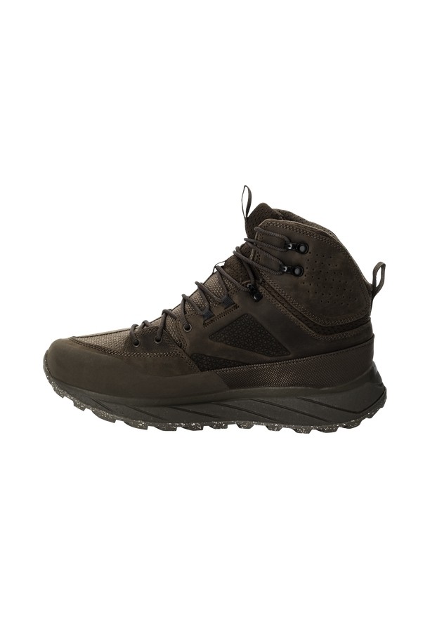 Brown Men Jack Wolfskin Terraquest Texapore Mid Hiking Shoes | 89550970