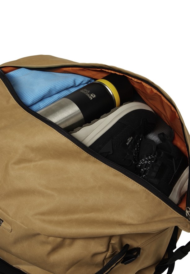 Brown Men Jack Wolfskin Traveltopia 65 Duffle Bags | 39632876