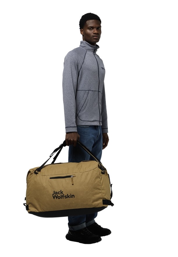 Brown Men Jack Wolfskin Traveltopia 65 Duffle Bags | 39632876