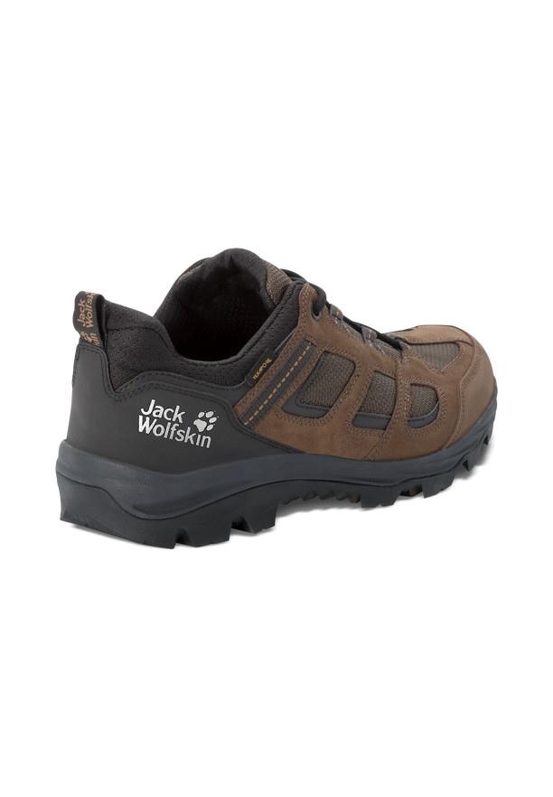 Brown Men Jack Wolfskin Vojo 3 Texapore Low Hiking Shoes | 90926928