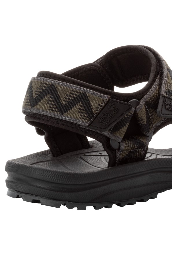 Brown Men Jack Wolfskin Wave Breaker Sandals | 30776542