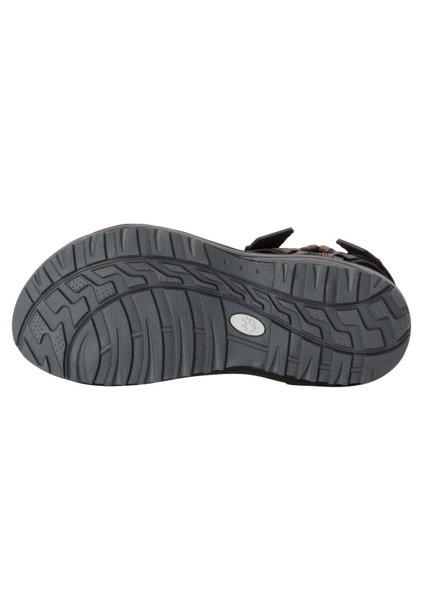 Brown Men Jack Wolfskin Wave Breaker Sandals | 51579940