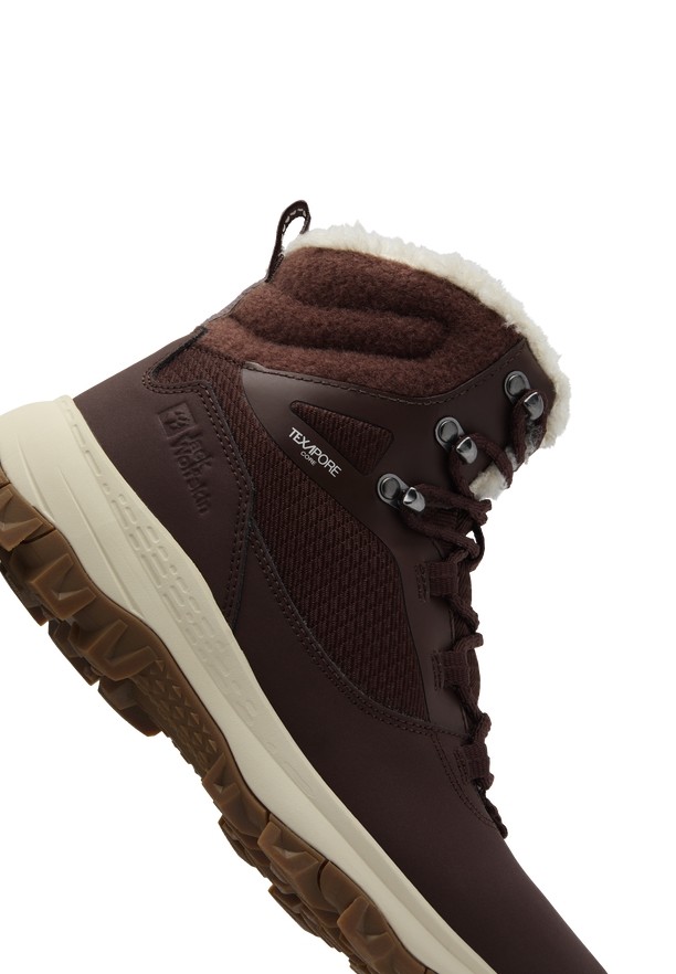 Brown Women Jack Wolfskin Everquest Texapore High Winter Shoes | 47859491
