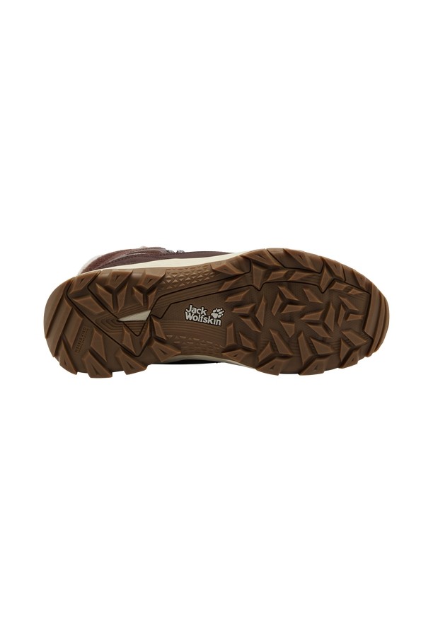 Brown Women Jack Wolfskin Everquest Texapore High Winter Shoes | 47859491