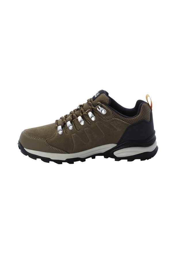 Brown Women Jack Wolfskin Refugio Texapore Low Hiking Shoes | 85446472