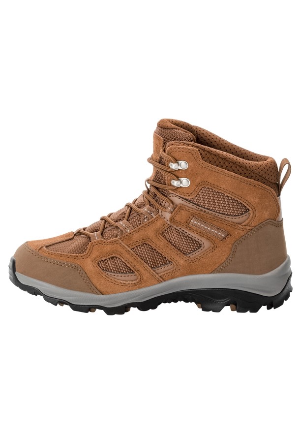 Brown Women Jack Wolfskin Vojo 3 Texapore Mid Hiking Shoes | 82700738