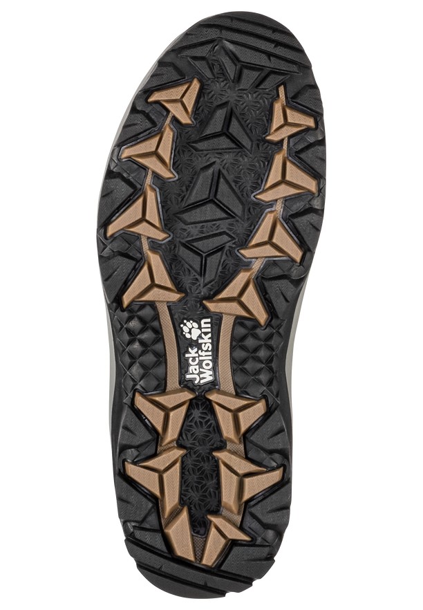 Brown Women Jack Wolfskin Vojo 3 Texapore Mid Hiking Shoes | 82700738