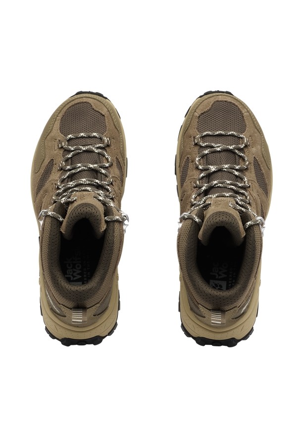 Brown Women Jack Wolfskin Vojo Tour Texapore Mid Hiking Shoes | 41144350