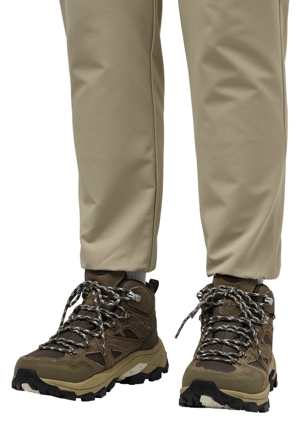 Brown Women Jack Wolfskin Vojo Tour Texapore Mid Hiking Shoes | 41144350