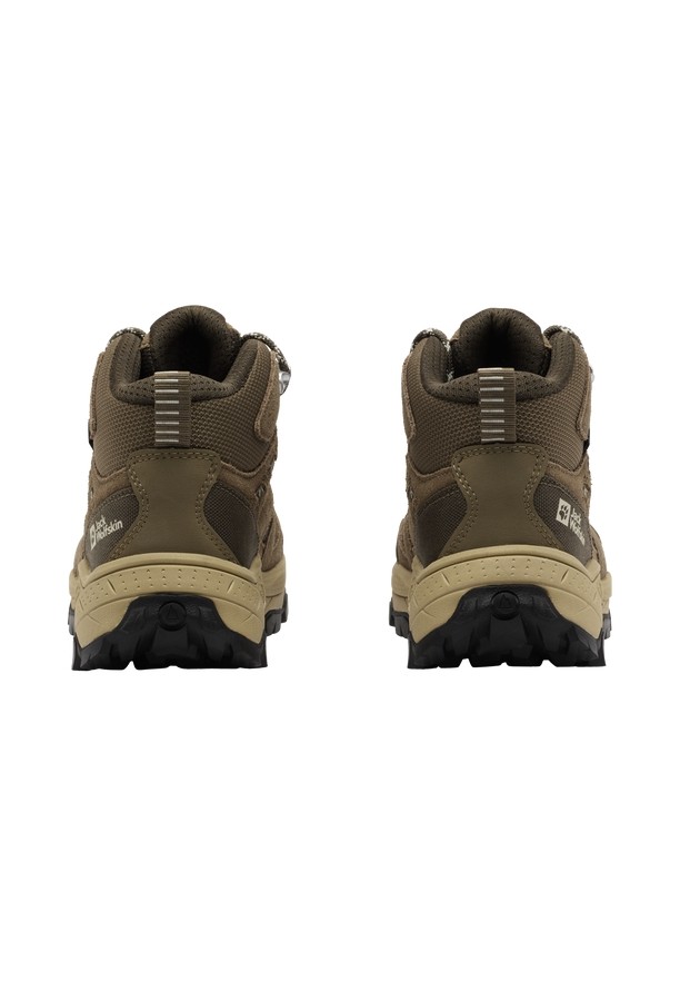Brown Women Jack Wolfskin Vojo Tour Texapore Mid Hiking Shoes | 41144350