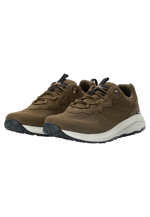 Chocolate Men Jack Wolfskin Dromoventure Knit Low Outdoor Shoes | 73486408