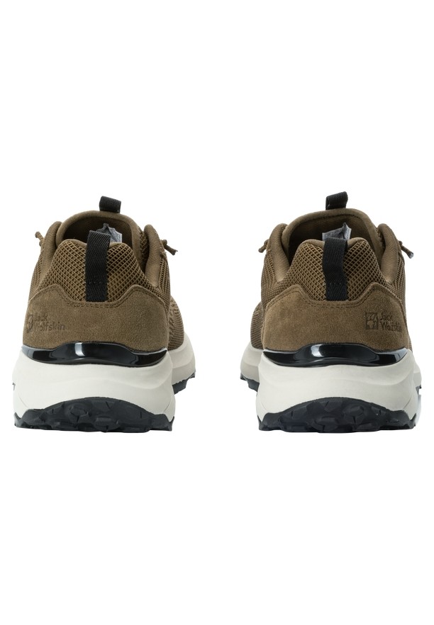 Chocolate Men Jack Wolfskin Dromoventure Knit Low Outdoor Shoes | 73486408