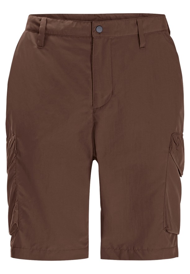 Chocolate Men Jack Wolfskin Kalahari Cargo Shorts | 47039474