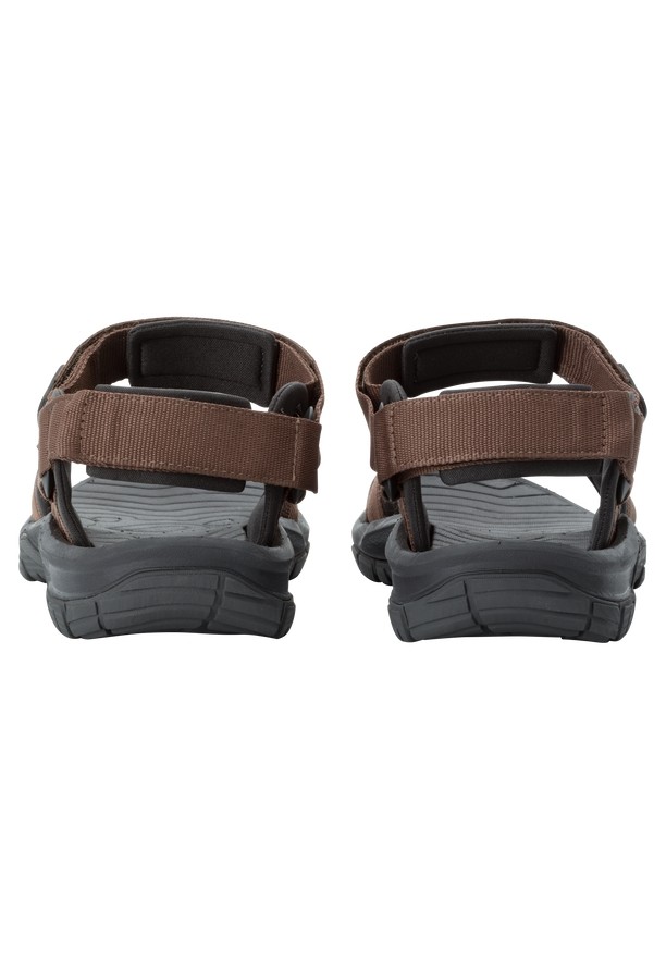 Chocolate Men Jack Wolfskin Lakewood Ride Sandals | 62150030