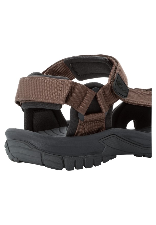 Chocolate Men Jack Wolfskin Lakewood Ride Sandals | 62150030