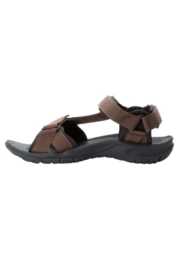 Chocolate Men Jack Wolfskin Lakewood Ride Sandals | 62150030