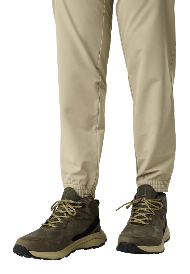 Coffee Men Jack Wolfskin Camp Fever Texapore Mid Outdoor Shoes | 77928719