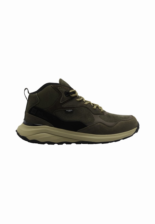 Coffee Men Jack Wolfskin Camp Fever Texapore Mid Outdoor Shoes | 77928719