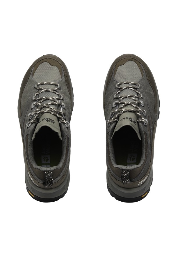 Coffee Men Jack Wolfskin Cyrox Texapore Low Hiking Shoes | 23627586