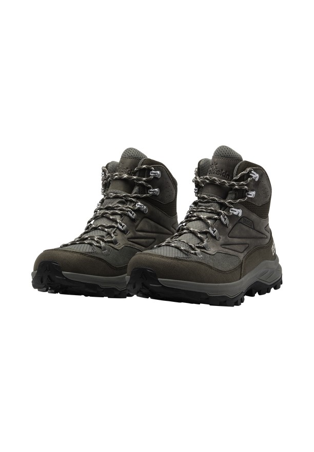 Coffee Men Jack Wolfskin Cyrox Texapore Mid Hiking Shoes | 55837997