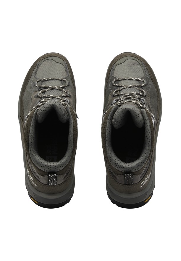 Coffee Men Jack Wolfskin Cyrox Texapore Mid Hiking Shoes | 55837997