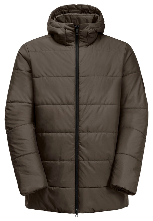 Coffee Men Jack Wolfskin Deutzer Long Jackets | 38832105
