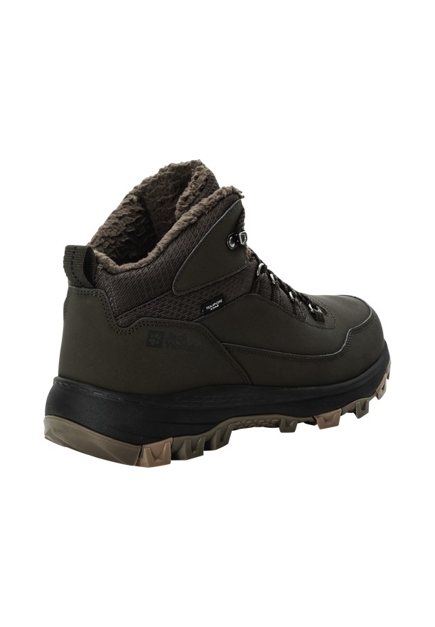 Coffee Men Jack Wolfskin Everquest Texapore Mid Winter Shoes | 97225000