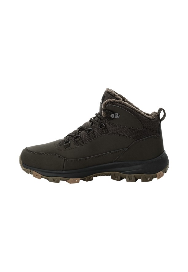 Coffee Men Jack Wolfskin Everquest Texapore Mid Winter Shoes | 97225000