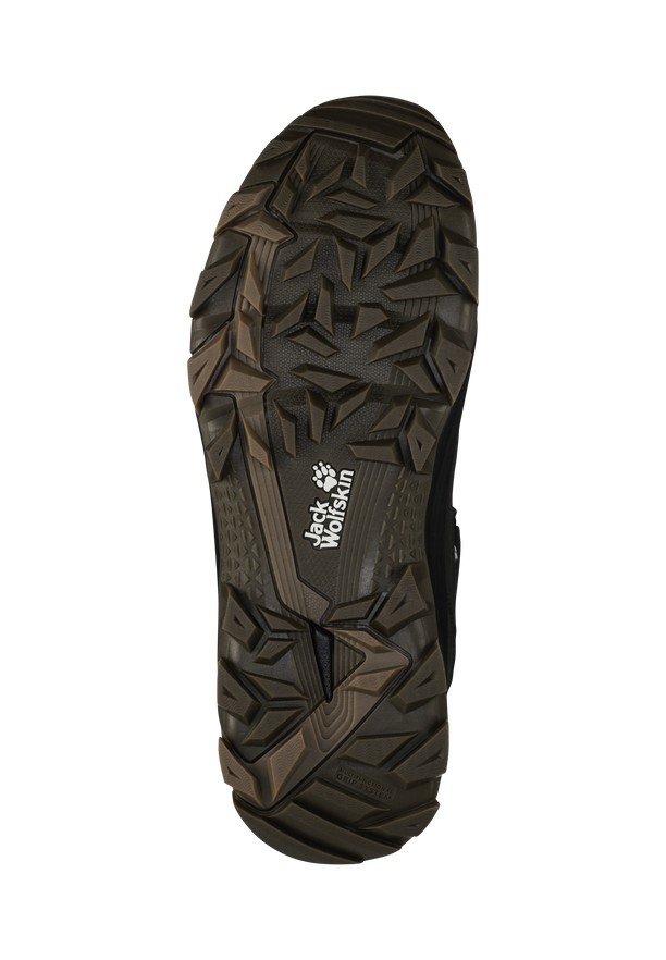 Coffee Men Jack Wolfskin Everquest Texapore Mid Winter Shoes | 97225000