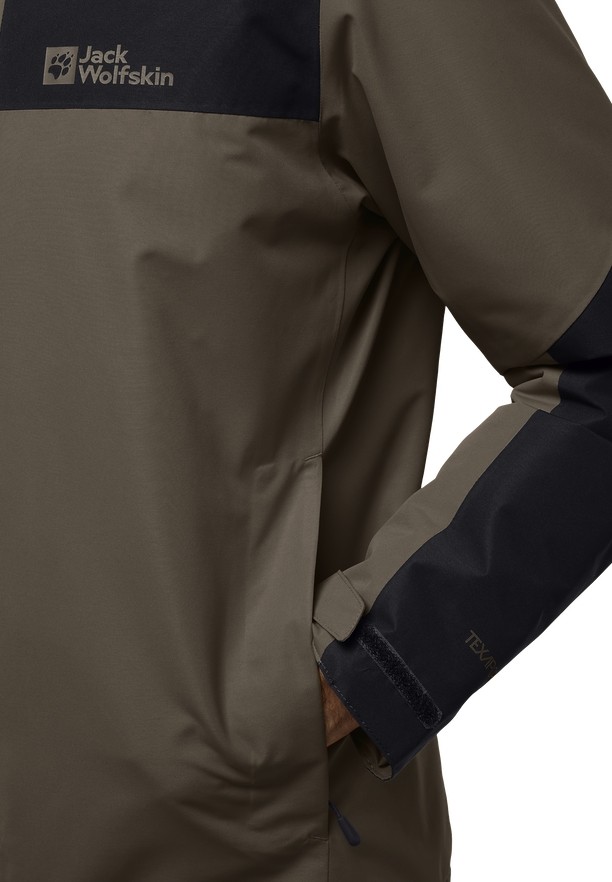 Coffee Men Jack Wolfskin Jasper Ins Winter Jackets | 57192861