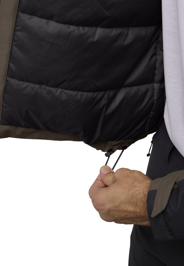 Coffee Men Jack Wolfskin Jasper Ins Winter Jackets | 57192861