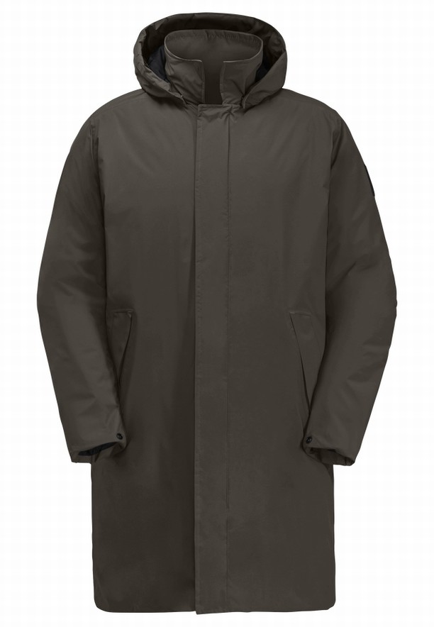 Coffee Men Jack Wolfskin Koenigsbau Coats | 84655704