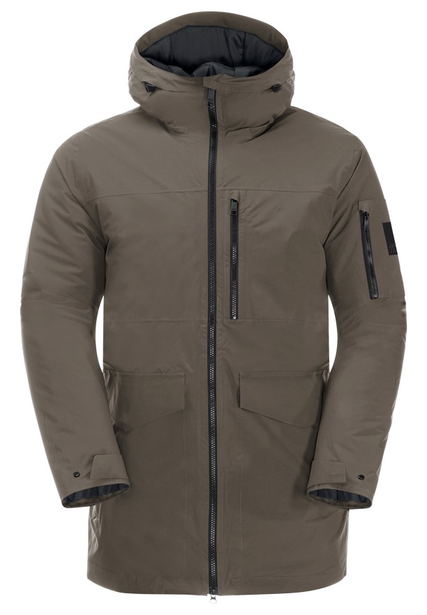 Coffee Men Jack Wolfskin Koenigsbau Coats | 96189411