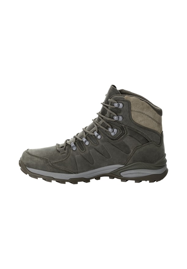 Coffee Men Jack Wolfskin Refugio Prime Texapore Mid Hiking Shoes | 78205307