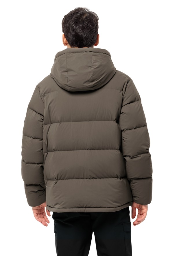 Coffee Men Jack Wolfskin Roemertor Down Jackets | 25215074
