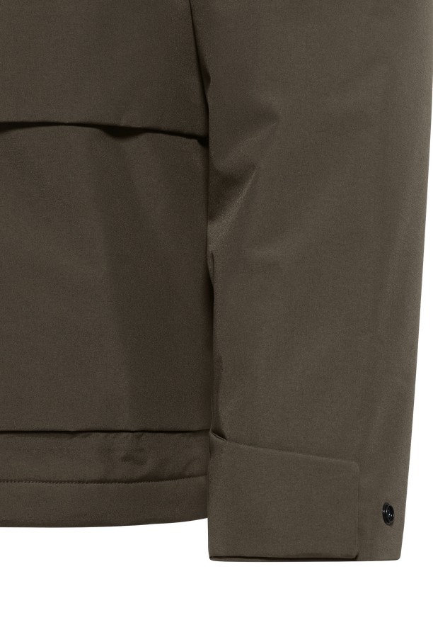 Coffee Men Jack Wolfskin Tempeltor Rain Jackets | 27605853