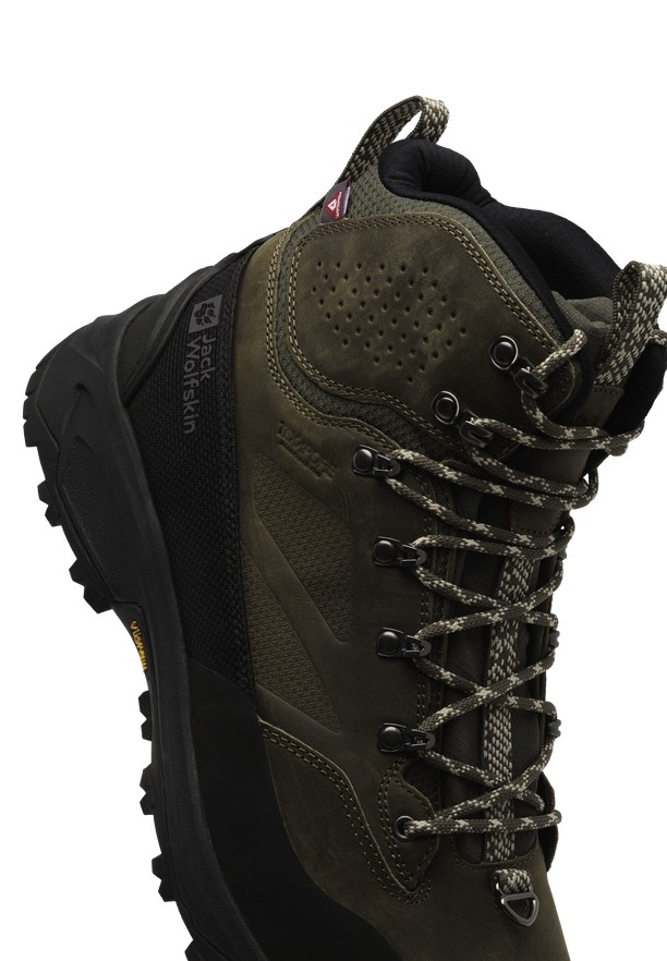 Coffee Men Jack Wolfskin Terraquest Arctic Texapore Mid Hiking Shoes | 39173594