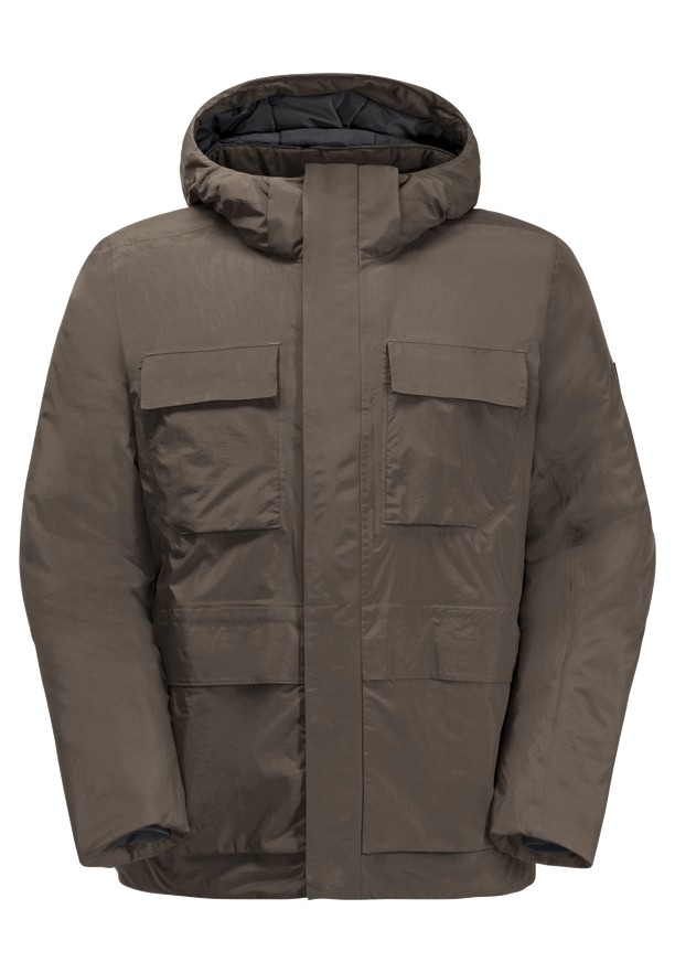 Coffee Men Jack Wolfskin Textor Utility Winter Jackets | 27957332