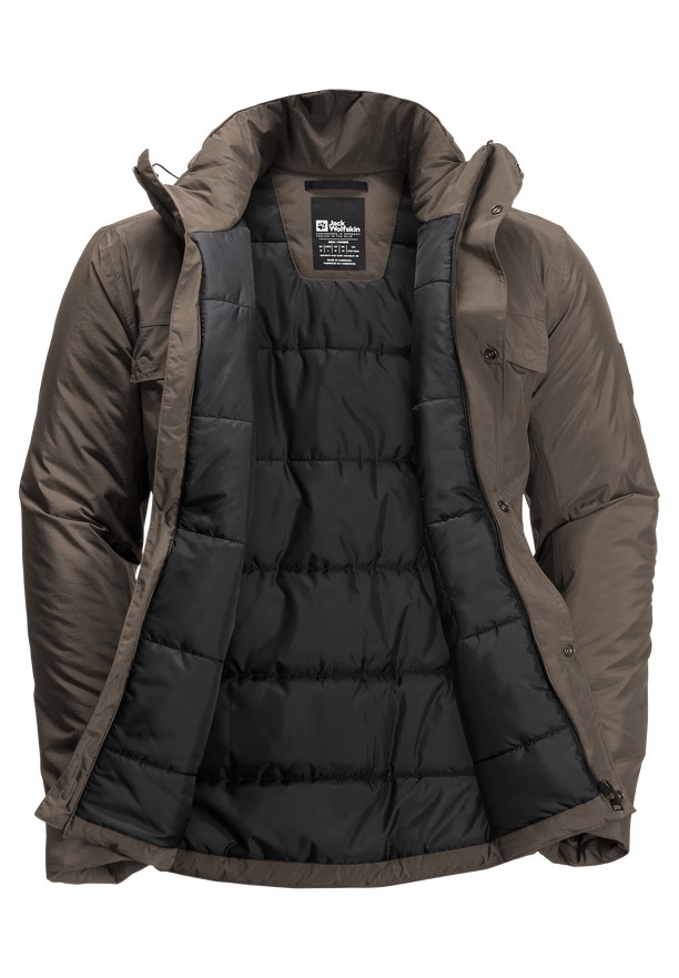 Coffee Men Jack Wolfskin Textor Utility Winter Jackets | 27957332