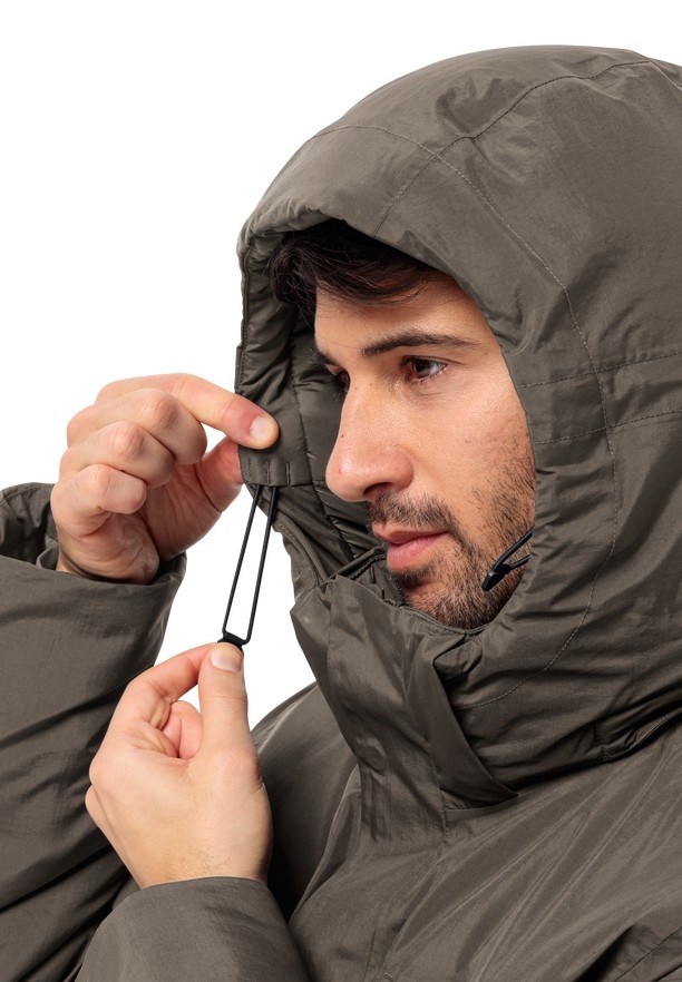 Coffee Men Jack Wolfskin Textor Utility Winter Jackets | 27957332