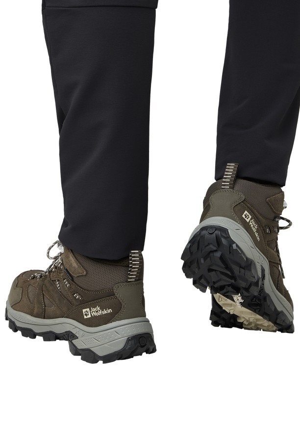 Coffee Men Jack Wolfskin Vojo Tour Lt Texapore Mid Hiking Shoes | 31742164