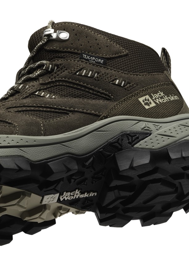 Coffee Men Jack Wolfskin Vojo Tour Texapore Mid Hiking Shoes | 44826025