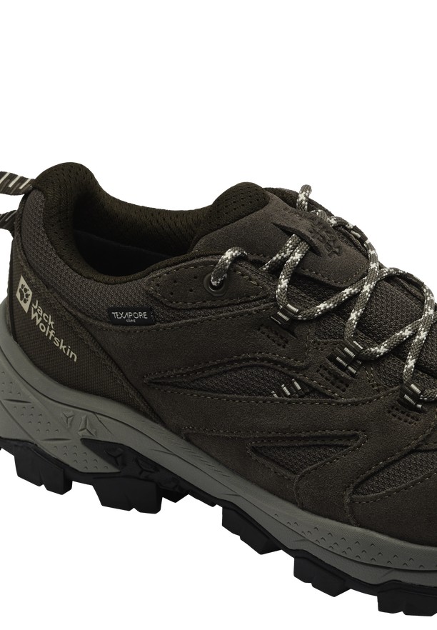 Coffee Men Jack Wolfskin Vojo Tour Texapore Low Hiking Shoes | 79624800