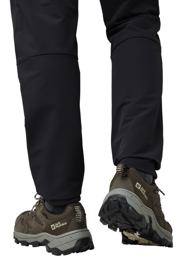 Coffee Men Jack Wolfskin Vojo Tour Texapore Low Hiking Shoes | 79624800