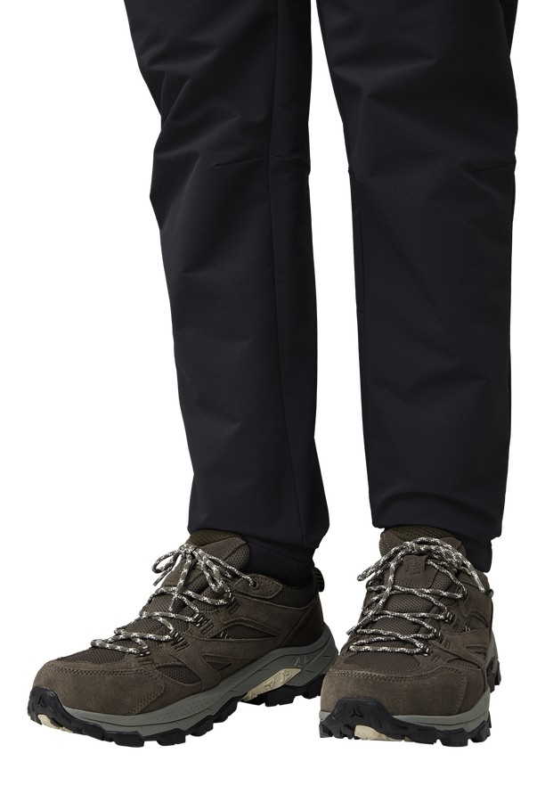 Coffee Men Jack Wolfskin Vojo Tour Texapore Low Hiking Shoes | 79624800