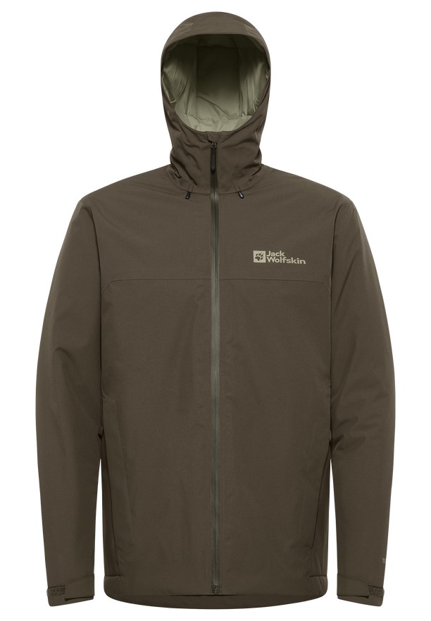 Coffee Men Jack Wolfskin Wisper Ins Jackets | 27379081