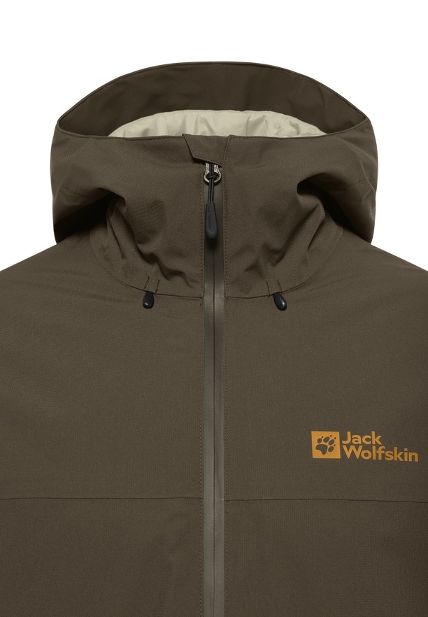 Coffee Men Jack Wolfskin Wisper Ins Jackets | 27379081