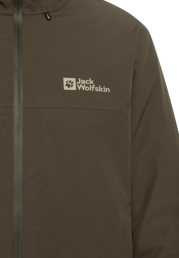 Coffee Men Jack Wolfskin Wisper Ins Jackets | 27379081