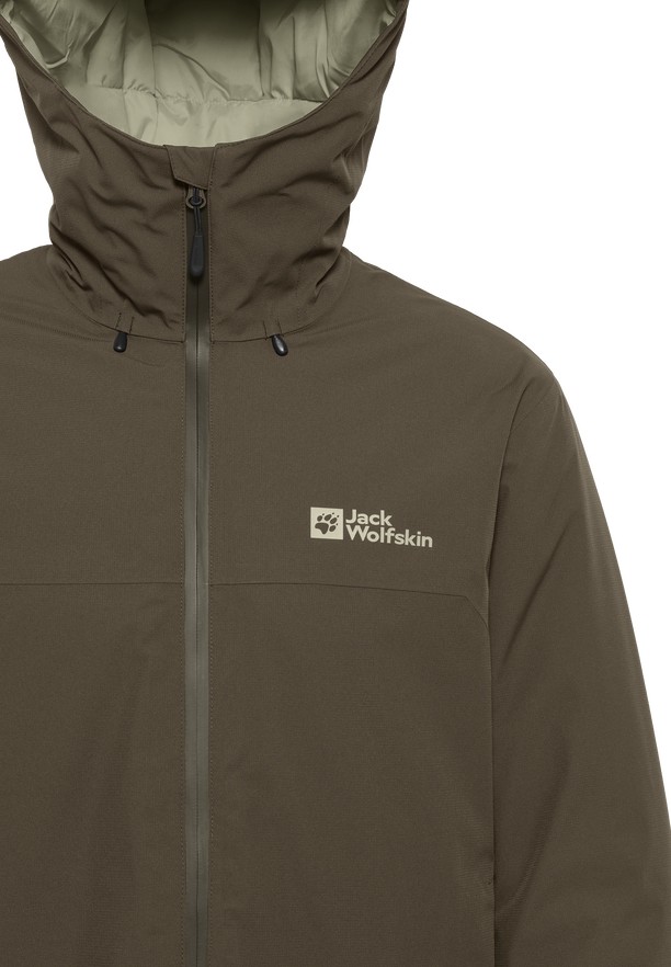 Coffee Men Jack Wolfskin Wisper Ins Jackets | 27379081