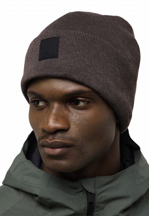 Coffee Women Jack Wolfskin Arcaden Beanie | 20544587